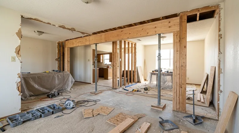 Beam Replacement & Load-Bearing Wall Removal Killeen
